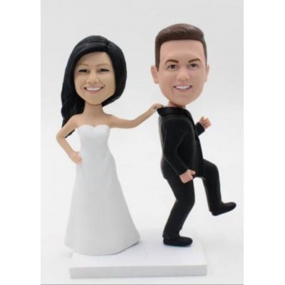 Figurine "Custom bobblehead wedding humour"