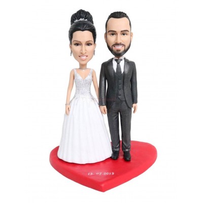 Figurine Custom Cake Toppers "Wedding Gypsy"
