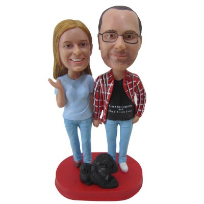 Figurine "With our best animal"