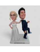 Wedding custom bobbleheads for your cake toppers - Pikollo