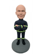 Custom Bobblehead Firefighter - Original Gift - Pikollo